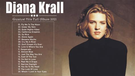 the best of diana krall liver 2021 diana krall greatest hits cover 2021 youtube