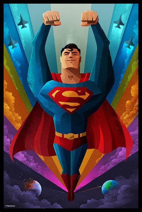 Wonderful Superman Artwork - MightyMega