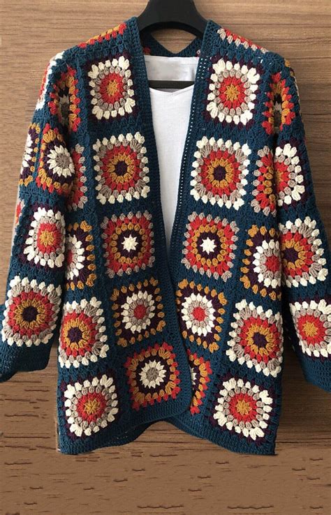 Everyday Granny Square Cardigan Crochet Pattern Artofit