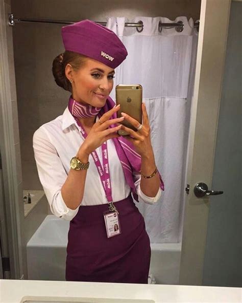 wow air cabin crew fanneyingvars flight attendant fashion sexy flight attendant flight