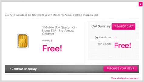 No nasty surprises at the end of the month, just great value. T-Mobile Pre-paid SIM Cards Free Yet Again, Plus Free ...