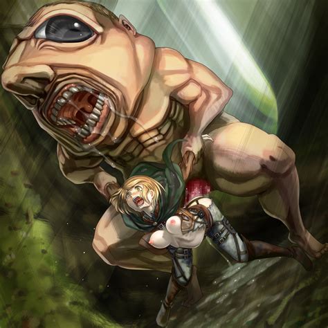 Rule 34 Ambiguous Penetration Attack On Titan Blonde Hair Blush