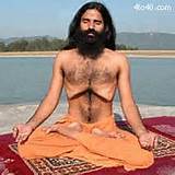 Pictures of Swami Ramdev Breathing Exercises