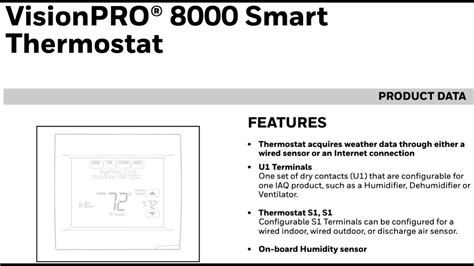 Honeywell Pro 8000 With Wi Fi Thermostat User Manual And Faqs Youtube