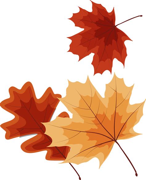 Autumn Falling Leaves Decoration Element 11154218 Png