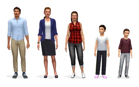 Mod The Sims Five New Sliders For The Sims 4 Height Hand Neck