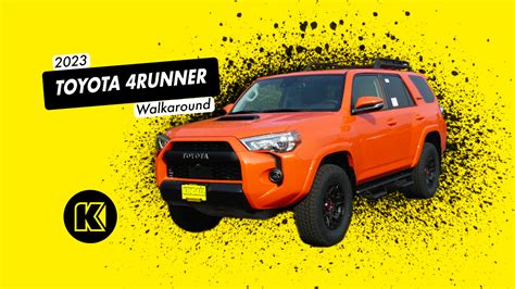 Check Out This 2023 Toyota 4runner Trd Pro In Solar Octane Kendall