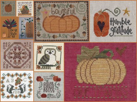 Garden Grumbles And Cross Stitch Fumbles A New Month Fall Cross
