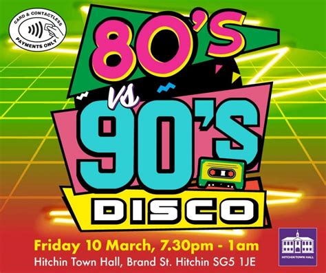 80s Vs 90s Disco Nightlife News Letchworth Nub News