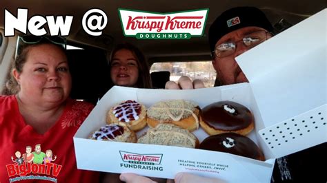 New Krispy Kreme Plus Bonus Reviews Drive Thru Thursday Youtube