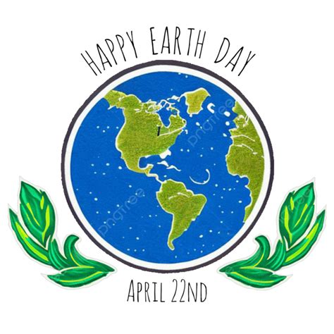 Día De La Tierra Clipart Fondo Transparente Png Día De La Tierra