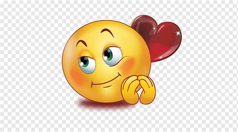 이모티콘 Emoji Smiley Love Whatsapp Emoji 사랑 심장 컴퓨터 바탕 화면 Png Pngwing