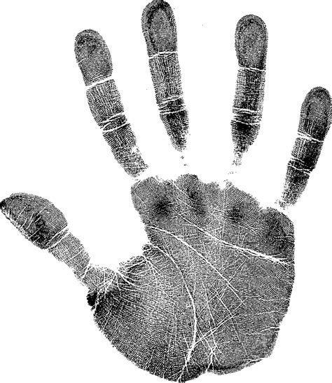 Download Palm Hand Print Hd Transparent Png