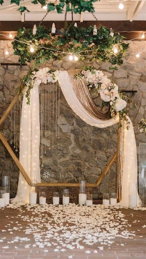 8 Ideas For Wedding Ceremony Backdrops That Will Bring Pure Magic To