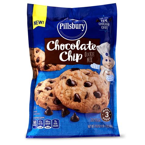 Pillsbury Chocolate Chip Cookie Mix 175 Oz