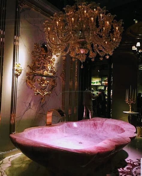 Luxury Bathroom Decor Ideas Quartz Crystal Bathtub