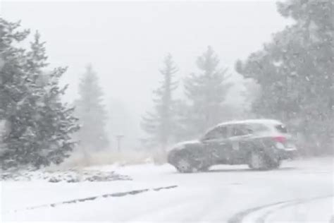 October Snowstorm Delays Hundreds Of Flights Shuts Down Highways In