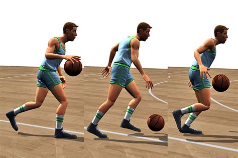 It's all about making it hard for the defender to steal the ball from you, dribbling between your legs is one of the many ways you can do this. Digital basketball players teach themselves to dribble ...