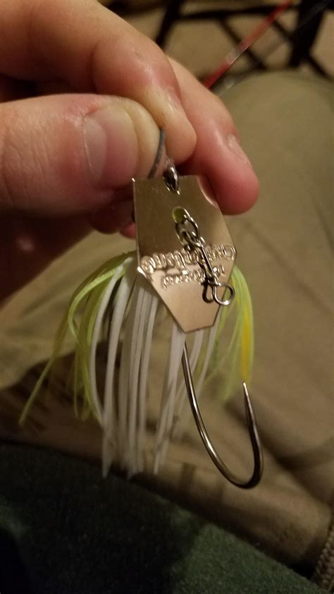 First Chatterbait Idk What The Swivel On Top Is For Tho Am I