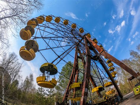 Abandoned Pripyat Amusement Park Due To The Chernobyl Nuclear