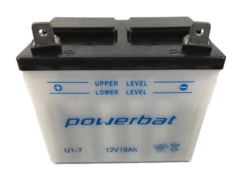 Battery 12 V 21 Ah Powerbat U1 7 Motocycle Batteries Powerbat