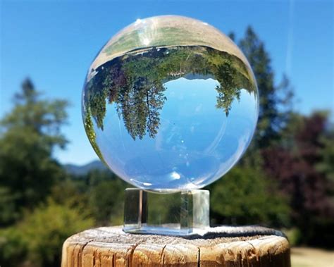 80mm Large Crystal Ball Clear Crystal Fortune Telling Ball Quartz 3
