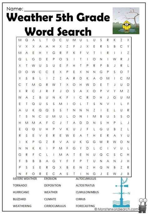 20 Thrilling 5th Grade Word Searches Kitty Baby Love