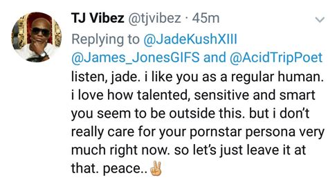 Jade Kush 🌱 On Twitter Then Why Is He Assuming Id Never Call Out A