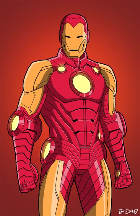 Artstation Iron Man Armor Classic By The Ericks