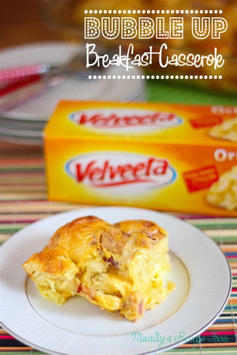 The spicy sausage and smoky. Bubble Up Breakfast Casserole | Mandy's Recipe Box