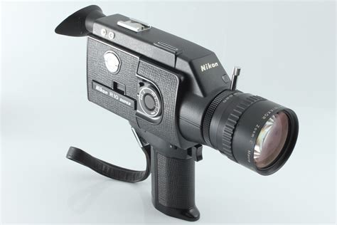As Is Nikon R10 Super 8mm Movie Camera W Cine Nikkor 7 70mm F14