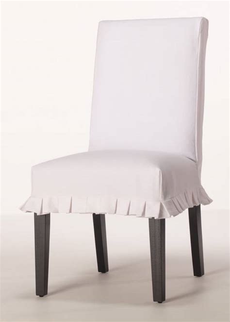 Elegant box cushion dining chair slipcover (set of 4). Affinity Dining Chair Slipcover - Customize Style & Finish ...