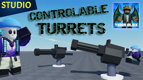 How To Make Controllable Turrets ROBLOX STUDIO YouTube