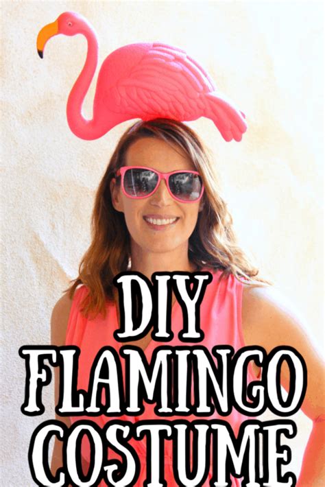 Diy Flamingo Costume Fun Easy Halloween Costume Diys