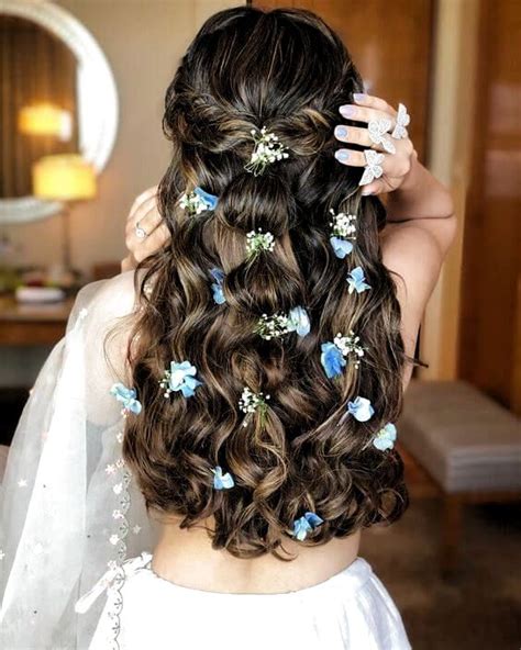 9 reception hairstyles for indian brides candy crow in 2020 open hairstyles hair styles