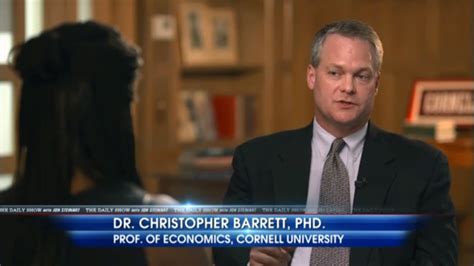 Watch Chris Barrett On The Daily Show Cornell Chronicle