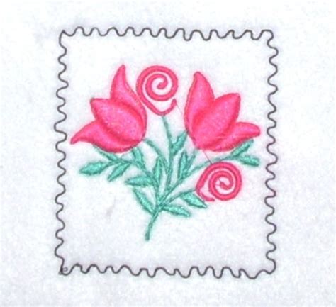 Floral Stamp Embroidery Designs Machine Embroidery Designs At