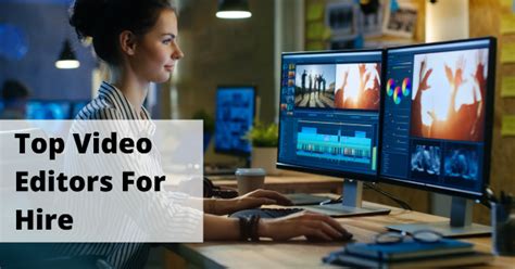 Best Video Editors For Hire Top 3 Editors On Fiverr Usa 2021