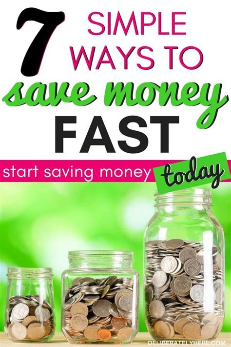 7 Easy Ways To Save Money Fast And Start Saving Money Today Learn How To