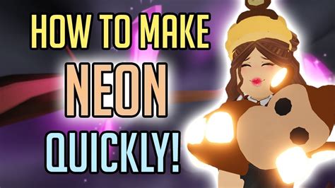 How To Make A Neon Pet In Adopt Me