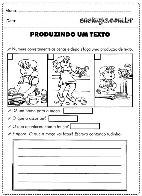 Como Fazer Uma Produção De Texto Infantil Texto Exemplo