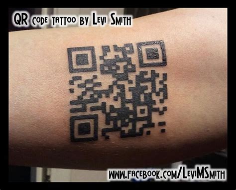 Scan Yourself Geeky Barcode Qr Code Tattoos Qr Code Barcode