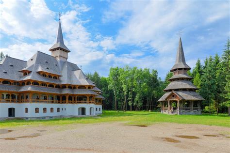 Bilder Kloster Des Erzengels Michael In Săpânța Rumänien Franks