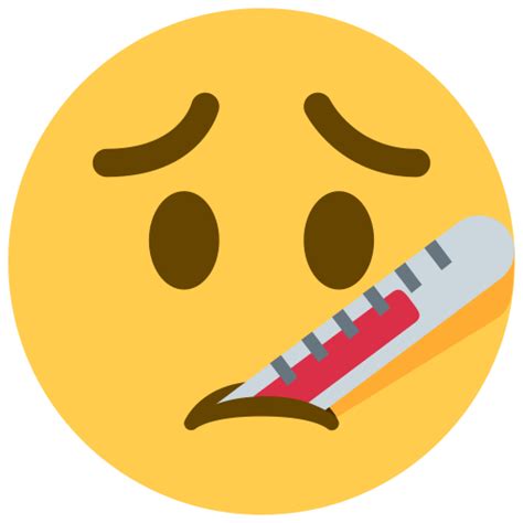 🤒 Face With Thermometer Emoji Meaning With Pictures From A To Z