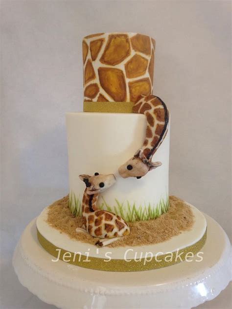 Giraffe Cake Decorated Cake By Jeniscupcakes Cakesdecor