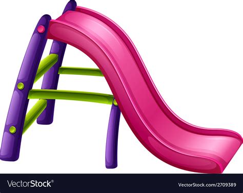 A Slide At The Park Royalty Free Vector Image Vectorstock