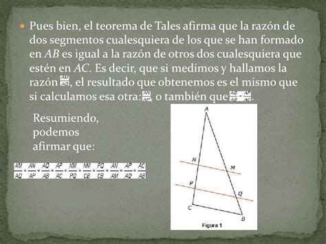 Teorema De Tales De Mileto