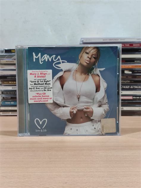 Cd Mary J Blige Love And Life Hobbies And Toys Music And Media Cds