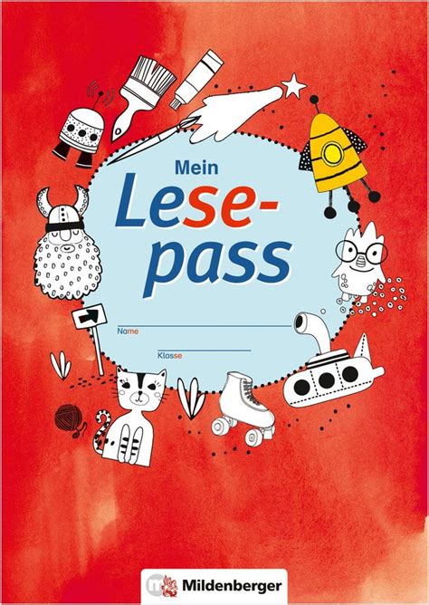 Lesepass für die weihnachtsferien mit leseaufträgen für die weihnachtszeit. Mildenberger Verlag GmbH - Mein Lesepass