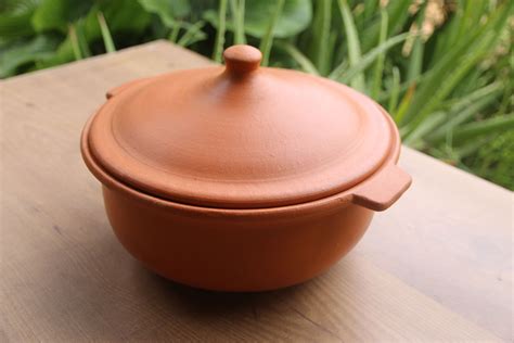 Clay Pot Cookware Glazed Flameproof Ceramic Cooking Pot Flameware